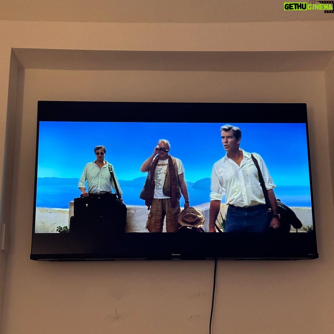 Madelyn Cline Instagram - One of my favorite parts of mamma mia is when pierce brosnan belts SOS wbu