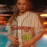 Madelyn Cline Instagram - Officially a Tommy girl 🦋 @tommyhilfiger #TommyHilfiger  #TommyxMercedesxAMGF1xAwakeNY