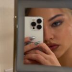 Madelyn Cline Instagram - The glass onion press adventures continue bigly @knivesout