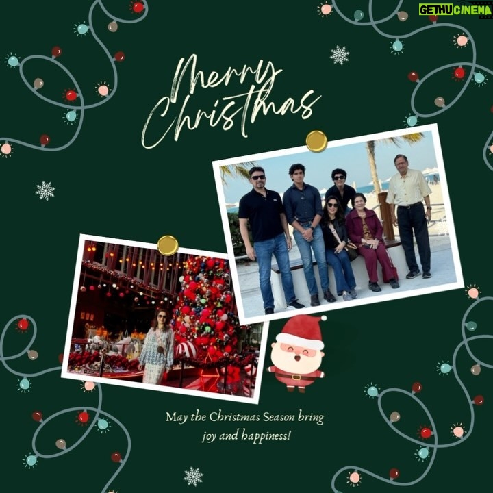 Madhuri Dixit Instagram - May all that is beautiful, meaningful and brings you joy be yours this holiday season and throughout the coming year! Merry Christmas and very happy new year ✨