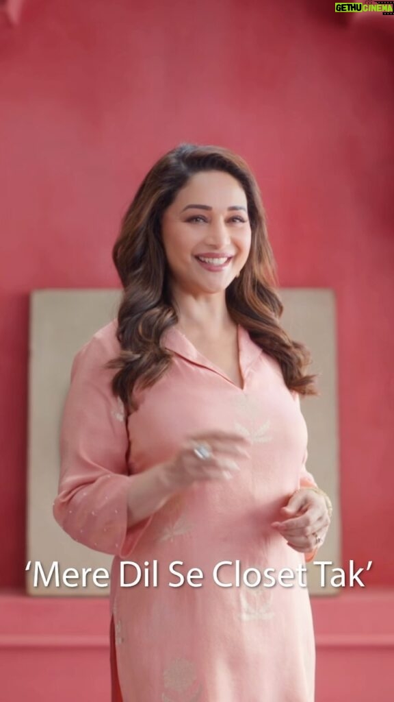 Madhuri Dixit Instagram - A beautiful connection between my love for Kathak Taals and the Charms By @Jaipurkurti ❤️ ‘Mere Dil Se Closet Tak’ Discover the magic of trendy Suit Sets, Kurtis, Co-ord Sets, Pants & many more at www.jaipurkurti.com and let your heart sway to the beat of style 🌟 Download the Jaipur Kurti App on Play Store & App Store and follow @jaipurkurti for exclusive offers & updates! 💃💖 #JaipurKurti #EthnicElegance #IndianWear #WomenofJaipurKurti #IndianFashionFiesta #BollywoodStyle #FashionistaFaves #TrendyTraditions #CelebWardrobe #ShopNow #FashionMagic #DanceInStyle