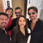 Madhuri Dixit Instagram – Wishing @tigerjackieshroff and @kritisanon the very best for #ganpath Kudos to the team!