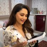 Madhuri Dixit Instagram - Just got my hands on the new iphone15 pro max! Super excited to try the telephoto 5x zoom 😍❤️ #iphone15 #iphone15promax