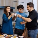 Madhuri Dixit Instagram - Savoring the rainy season 🌧️ with a lip-smacking recipe of Onion Bhajiya in different ways and Comforting Masala Chai 🫖 @madhuridixitnene Watch the full recipe video. Link in bio🔗 #DrNene @madhuridixitnene madhuridixitnene #ryannene #monsoon #special #onion #bhajiya #masalatea #healthy #methods #baking #fried #stayhealthy #staycurious #instagram #instafood #instadaily #instareels