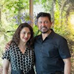 Madhuri Dixit Instagram - A flavourful and memorable experience at ARNOLFO. What an ambiance, what a service, and such amazing food! 😋 Also got the opportunity to meet the Chef Gaetano Trovato👨🏼‍🍳 #DrNene #Italy #Michelin #star #food #travel #travelgram #instagram #instatravel