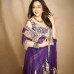 Madhuri Dixit Instagram – Stepping into the spotlight with a splash of purple 💜

#saturday #saturdayvibes #dancedeewane #photoshoot #photooftheday