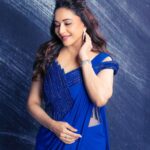 Madhuri Dixit Instagram - Lost in deep sea of dark blue dreams 💫 #friday #fridayvibes #photoshoot #photooftheday