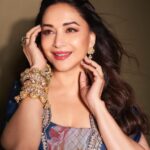 Madhuri Dixit Instagram – A twirl for good luck 💙 

#wednesday #wednesdaywisdom #dancedeewane #photooftheday #photoshoot #twirl #twirling