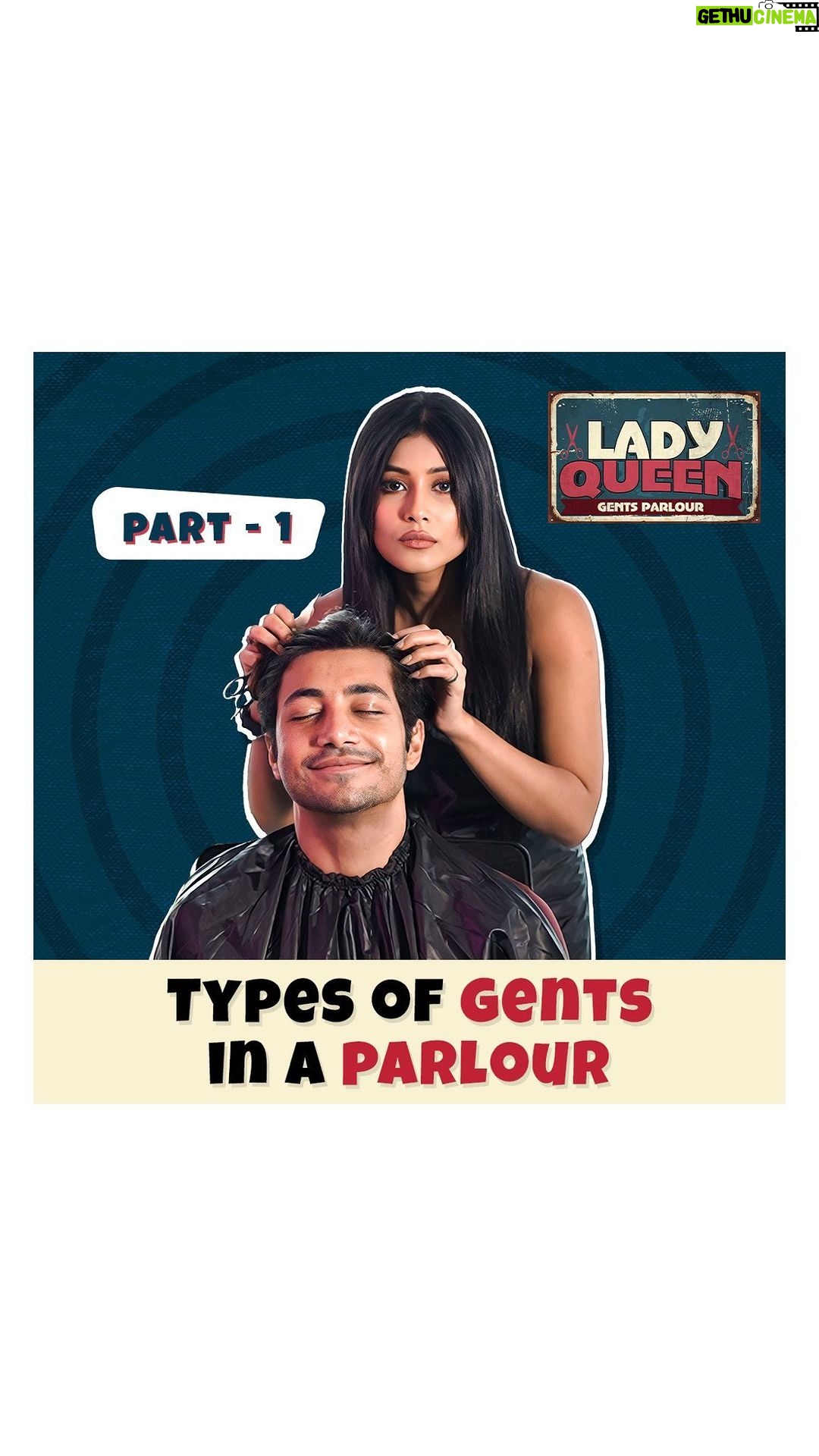 Madhurima Basak Instagram - Types of Gents in a Parlour ft. @madhurimabasak9 & @rohaan_bhattacharjee #LadyQueenGentsParlour directed by @sagnikchat Streaming Now only on #Addatimes, subscribe now! #AddaEkhonJomjomat #Addatimes2023 #adda #NewSeries
