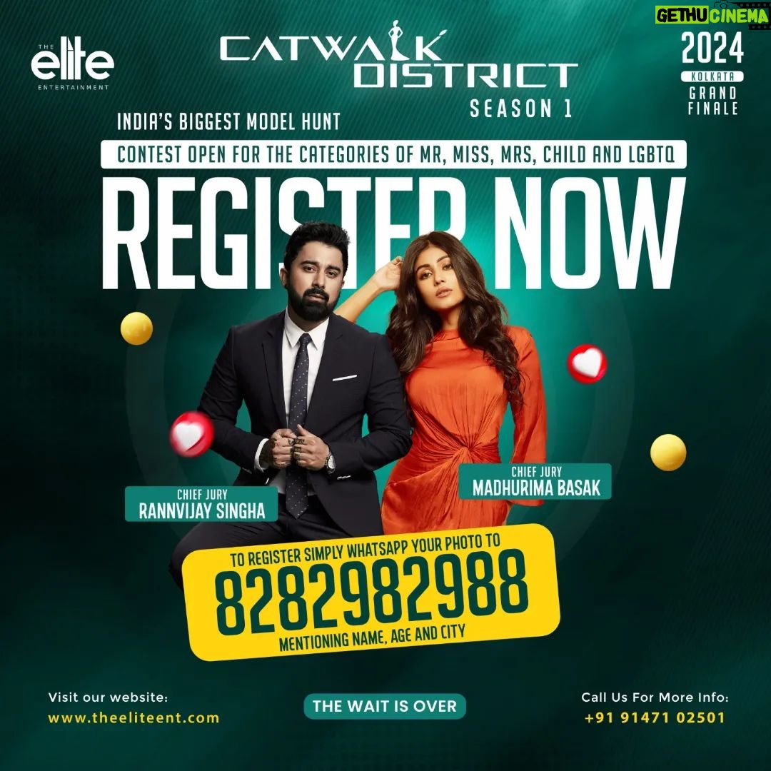 Madhurima Basak Instagram - Online registrations for Catwalk District Season 1 is underway. Grand Finale to be held in Kolkata in the month of February, 2024 judged by Rannvijay Singha and other prominent personalities. Grand Finale date to be announced soon Register to be groomed by renowned industry experts and get recognised by on and all on a big stage. To register simply WhatsApp your best pictures to 8282982988 mentioning your name, age and city Auditions at Kolkata, Mumbai, Delhi, Guwahati, Siliguri, Durgapur etc Online auditions open for cities we can't cover offline Registrations open for the categories of Mr, Miss, Mrs, Child and LGBTQ @rannvijaysingha @madhurimabasak9 #beautypageant #modelsofinstagram #modelsofindia #kolkatamodels #guwahatimodel #delhimodel #lgbtq #kolkatamodelshoot #mumbaimodels #orissa #guwahatimodel #lgbtq #madhurimabasak #rannvijaysingha #kolkatamodelshoot Kolkata - The City of Joy