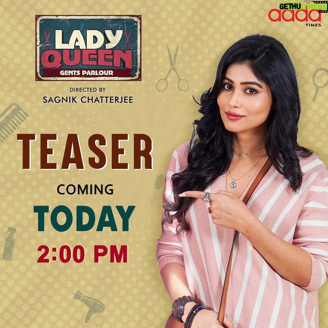 Madhurima Basak Instagram - #LadyQueenGentsParlour-এর Teaser আসছে আর কিছুক্ষণের মধ্যেই… Series directed by @sagnikchat , Premieres only on #Addatimes on September 15th, subscribe now! @madhurimabasak9 @graminstra1963 @joeydebroy_official #ManasiSinha @rohaan_bhattacharjee @arkadeepmallikanath @saptak_sanai_das #VinodBhalla #MaansiEntertainmentStudio #AddaEkhonJomjomat #Addatimes2023 #adda #NewSeries
