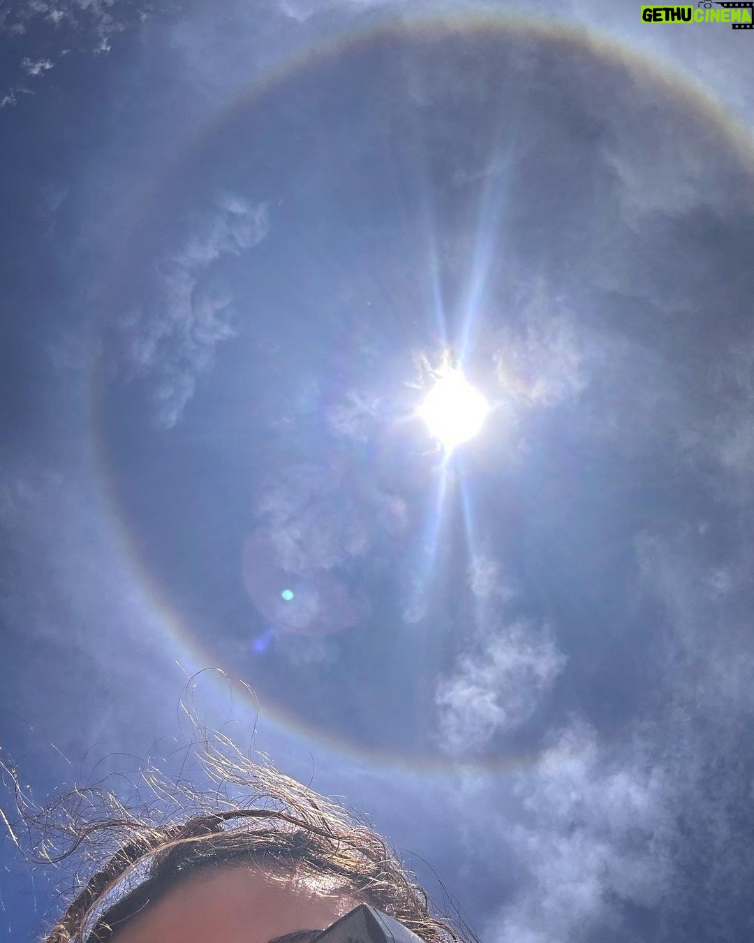 Madison Bailey Instagram - Have you ever seen a circular rainbow?