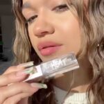 Madison Bailey Instagram - I like it hawt and @fentybeauty always brings that heat ❤️‍🔥 I’m obsessed with their newest Gloss Bomb Heat in ‘Glass Slipper’ which drops today 4/18 and also peep my go-tos ‘Lemon Lava’ and ‘Fenty Glow Heat’ 🔥#FentyFacePartner