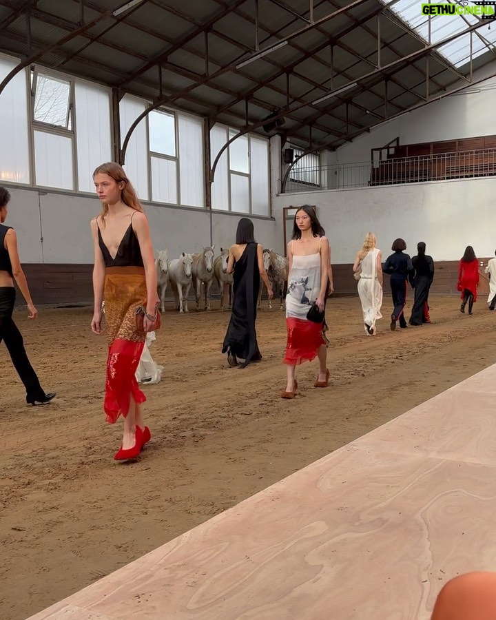 Madison Bailey Instagram - @stellamccartney 🏇🏽 such a cool show. The horses were a bonus I didn’t know I needed. Thank you for having me 💫