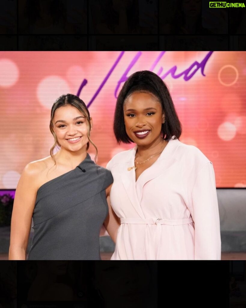 Madison Bailey Instagram - Pinch me moments one after another. Thank you SO much for having me @jenniferhudsonshow @iamjhud you were the sweetest 🤍