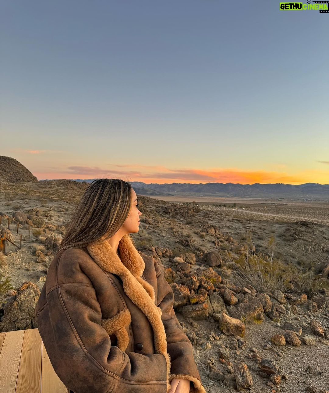 Madison Bailey Instagram - Starting my year on baecation ππ§π½ββοΈπ«Άπ½ Joshua Tree, California