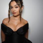 Madison Bailey Instagram - Thank you @variety for an incredible night with incredible women 🖤 @fentybeauty Los Angeles, California