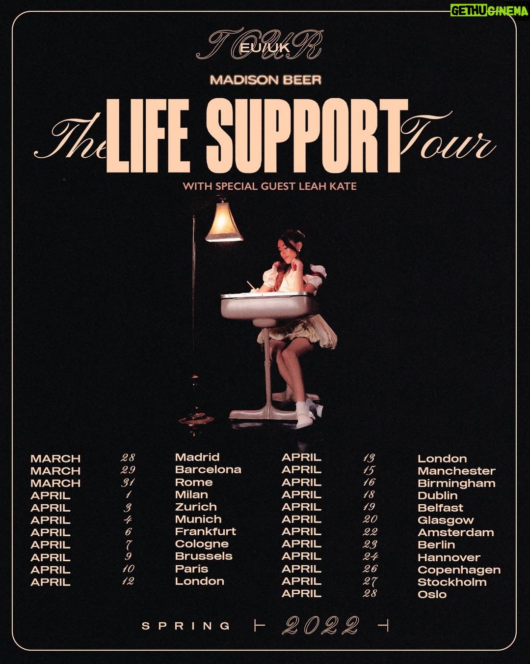 Madison Beer Instagram - two weeks :’) see you so so soon.