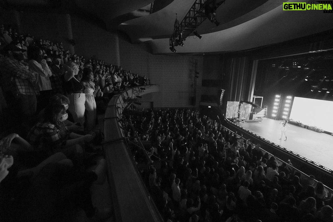 Madison Beer Instagram - vancouver thank you so much u made me cry the second those signs went up The Vogue Theatre