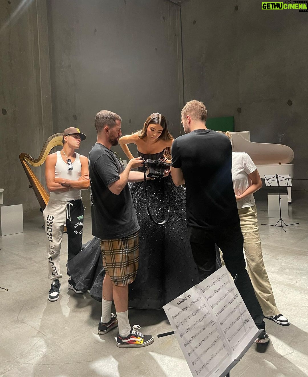 Madison Beer Instagram - π» dangerous out now everywhere ,, so much thanks to everyone who made this record / video possible. firstly my incredible team who made this song with me , who have held and seen me in difficult times - memories and love i will never forget , so special that we have a song to show for it ( n an entire album on the way. ) @leroyclampitt @oneloveonline @kineticsmusic @tobiasjessojr @oscarcva - i am so lucky - thank u @jamesfrancies88 @_mmccarthy_ - what a dream team who made this video as well ,, truly in 24 hours @mutant.film u r incredible. cc my bb @danivitale @lizguerrieri this was such a dream come true thank u to everybody involved. @traciebeer @thatgrllydia @r0nli arranger & pianist: @jamesfrancies88 cello: @judykang @hellomycello viola: @chriswoodsviolin violin: @morganviolin @violinistamanda @laurannangel styled by @krisfe_ dress by @ramikadi makeup by @priscillaono hair by @glencocoforhair n thank u to everyone who has listened n watched already. see u tmrw at @officialrandl π»π»π»