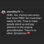 Madonna Instagram - Now Loading………….♥️ #madonnacelebrationtour
