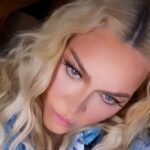 Madonna Instagram - Vogue Bunny……………. Its Hot in my Dressing Room………….