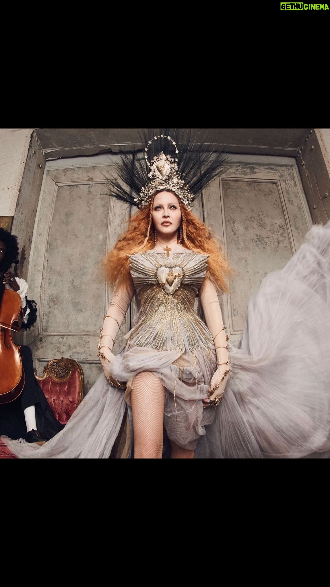 Madonna Instagram - There is no greater Power…………. Than The Power of Goodbye 💜 Full video on YouTube @vanityfairitalia @vanityfairfrance @vanityfairspain