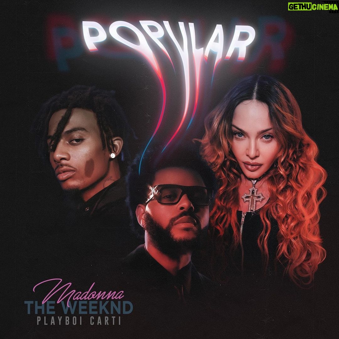 Madonna Instagram - Cant get This Song Out of My Head! @theweeknd @playboicarti ♥️
