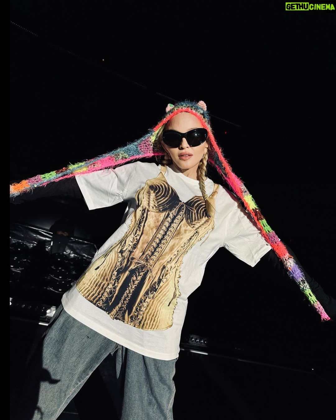 Madonna Instagram - Who doesn’t remember My iconic Gold corset designed by the one and only Jean Paul Gaultier for my Blonde Ambition tour in 1990?! Now you can have an exclusive T-shirt created by the man who designed it, and the woman who wore it —M.E. 👑 All proceeds from this Special collaboration will benefit @RaisingMalawi and help provide critical medical interventions to orphans and vulnerable children at the Mercy James Center for Pediatric Surgery and Intensive Care. Thanks to @RaisingMalawi and the support that the Mercy James Center has been able to provide for over 11,000 surgeries since it opened in 2017. 🇲🇼 Funds from these T-shirts will ensure that thousands more children will receive the surgical care they need to thrive and survive. 💙💙💙 @jeanpaulgaultier SHOP link in Bio #jpgxmadonna