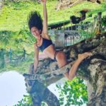 Mafalda Matos Instagram - "Leve, leve" é o formato. São Tomé abençoa-me com vitalidade e alegria 💚 desejo o mesmo para ti! . . . #saotome #africa #mogli #biohacking #happyhealthy #joy #alegria