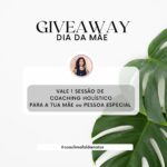 Mafalda Matos Instagram – ❕ GIVEAWAY DIA DA MÃE ❕
E para celebrar o dia da mãe da melhor forma, decidi presentear A MÃE* de um/a seguidor/a com uma sessão de coaching holístico comigo (online) – duração de 90 minutos aproximadamente ✨
Para participar tens de:
🌿 seguir a minha página @mafaldamatos 👈🏼
🌿 identificar 2 pessoas nesta publicação as vezes que quiseres;
🌿 partilhar nos teus stories.
O sorteio acaba dia 02/05/2022 às 23:59 para fechar o dia da mãe em grande 🤍
*este giveaway é um presente para um seguidor, mas destinado à sua mãe ou a alguém especial para celebrar o dia da mãe.
.
.
.
.
#foco #crecimientopersonal #reflexao #reflexa #o #pensamentos #autocuidado #desenvolvimentopessoal #sabedoria #amorproprio #felicidade #autoconhecimento #vida #empoderado #holistic #energiapositiva #energia #holistico #vibracion #mujerholistica #conciencia #worldbookday #coachmafaldamatos #giveaway 🎁