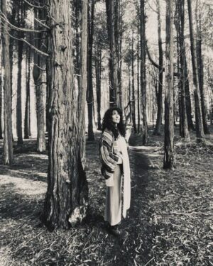 Mafalda Matos Instagram - Magic Woods 💚🧚‍♂️
.
.
Boots by @koel.shoes
.
.
#magicwoods #nature #thewinteriscoming