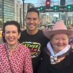 Magda Szubanski Instagram - 🏳️‍🌈🌈💕What an amazing day with my goddaughter #Betty @lisaluckiest and friends !!! So proud of our community and what we have achieved. As @brunswickett said, we dedicate this walk to those in other countries who are not free or safe to live their lives openly - let alone March with #pride #worldpride #pridemonth #pride🌈 Thanks for your support and leadership @albomp @senatorpennywong Sydney, Australia