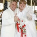 Magda Szubanski Instagram - Woke in the middle of the night to the terrible terrible news that Shane Warne had died. I’m in utter shock. Inconceivable that a life crammed with so much genius and larrikin charm could be snuffed out so suddenly and so soon. When we filmed these immortal scenes Warnie proved that he was not just a great sportsman but also a great sport. He played along with our shenanigans and we had loads of fun. He was a great pasher! In between takes we chatted and I totally fell under the spell of the famed Warnie charm: he was thoughtful and very sweet. He was born not far from where I lived and so much of him was typical, Melbourne outer suburban boy. Except, of course, that he was blessed by the gods of cricket. My god. So blessed. But also dedicated and hard working. He taught me - or rather Sharon - how to do the flipper and recounted how he would practice that spin hundreds of times a day until he could propel a cricket ball one metre straight up into the air just by clicking his fingers. His fingers were like small tree trunks. But mostly I remember how he spoke with such great love and pride of his beautiful kids. This is a shocking loss for our nation and for the cricketing world And poor Sharon has lost her hero and the love of her life But right now my heart is with his family and his friends - and most especially with his beautiful children Jackson Summer and Brooke whom he loved so very very much RIP Warnie 💔 sending love to you and Rod Marsh up there in cricket heaven ❤️ 🏏 Mags @jacksonwarne18 @summerwarne @brookewarne @jasonwarne30 @shanewarne23 #warnie #shanewarne #cricket #kathandkim