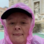 Magda Szubanski Instagram - #MagsTravelTips Compare the pair. I recommend seeing the #trevifountain during a thunderstorm in a flouro pink plastic poncho. You get the joint (almost) to yourself. Most tourists are pussies who don’t like to get wet. That said, it took 3 days for my runners to dry. And I did get a touch of foot rot. The other, sun shiny way is also good. But I couldn’t do the traditional “three coins in a fountain” coz, ya know, inflation #roma #travelblogger #FatLadyTravels ❤️🇮🇹🪙⛲️😘 To those suggesting newspaper in my shoes …all very well…except newspapers don’t exist anymore. And you can’t dry your shoes with digital media. Tho there is a lot of hot air 💨 🔥 Fontana Di Trevi-Roma