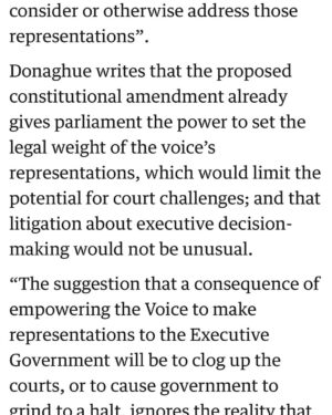 Magda Szubanski Instagram - When it comes to The Voice and the constitution… I’m no legal expert. But you know who is? The Solicitor General! Who says “The proposed constitutional amendment would not pose any threat to Australia’s system of representative and responsible government”. Indeed, “ the Voice would ‘enhance’ Australia’s system of government”. The NO campaign has just one strategy… create mass confusion. Let’s help spread some actual facts and clarity. 🩵 
you can read full story at two links in my bio. One of which “unpacks” claims by Jacinta Nampijinpa Price
I’ll just go grab some popcorn and wait for the avalanche of hate 🍿