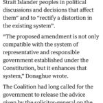 Magda Szubanski Instagram - When it comes to The Voice and the constitution… I’m no legal expert. But you know who is? The Solicitor General! Who says “The proposed constitutional amendment would not pose any threat to Australia’s system of representative and responsible government”. Indeed, “ the Voice would ‘enhance’ Australia’s system of government”. The NO campaign has just one strategy… create mass confusion. Let’s help spread some actual facts and clarity. 🩵 you can read full story at two links in my bio. One of which “unpacks” claims by Jacinta Nampijinpa Price I’ll just go grab some popcorn and wait for the avalanche of hate 🍿