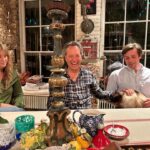 Magda Szubanski Instagram - Superb night @richard.e.grant cooking up trouble for Paul Rudd, Florian, @oliviagranted Kristen and me. Plenty of laughs which we all needed. Reg, you are the consummate host! Your house is a Curiosity Shop of wonders and magical beauty. And the statue of Babs is not THAT creepy. And I don’t know what you’re talking about…Paul Rudd is actually almost tolerable company ! 🧐 😜 love you to bits and back ❤️❤️❤️