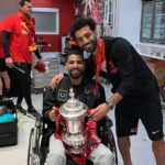 Magdy El Hawary Instagram - اووووووه هنا سأسكت قليلاً .. افضل مافي الرياضة لحظة التتويج التاريخ ، ولحظة الانسانية♥️🌹