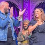 Magdy El Hawary Instagram - ولما نتكلم عن الحلاوة 😍 و عن ليلة حلوة 🤗يبقي لازم تكون فيها الحلوة #انغام🤗 ♥️♥️ نورتينا ياغالية 😘 #ياما_في_الجراب_ياحاوي #cairoshow