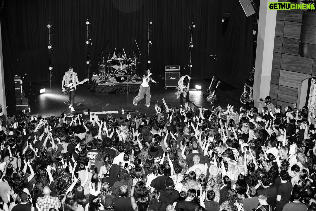 Maggie Lindemann Instagram - i cannot even begin to describe how grateful i feel to have been able to go on a headlining tour. i was scared to even go on this tour out of fear that has been instilled in me throughout my career. but we fuckin SOLD TF OUT. every single night i felt the love, you all are the best fans anyone could ever ask for, fr. you brought insane energy every single night. i would be absolutely nothing without u. i LOVE U. to my team and band, you made this tour so stress free and smooth. y’all brought so much positivity every day, even at 7 in the morning. i would not have been able to put on this show without any of you. thank you for all the work and time you guys put in. i seriously am so grateful and love u guys. thank you @morguemami for coming on tour with me and fuckin killing it every night. everyone loved you, including me, and the shows would not have been the same without u. can’t wait to see what you do next 🖤 i love you all, THANK U! australia we see u soon.