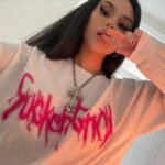 Maggie Lindemann Instagram – SUCKERPUNCH CD bundle box sets with signed limited edition insert cards and oversized tees are live on maggielindemann.com!!🫀🖤