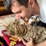 Magomed Murtazaaliev Instagram - С любимыми животными не расставайтесь☺️ @pablocatcobar мой бро.
