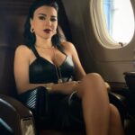 Maguy Bou Ghosn Instagram - 🖤✨ #ThrowBack #Shooting #OnSet #MaguyBouGhosn ##ماغي_بو_غصن