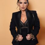 Maguy Bou Ghosn Instagram - About yesterday ✨🖤 Make up @makeupbybassem Hair @hairbybob_ 📷 @mohd.ysf1 Amman, Jordan