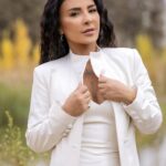 Maguy Bou Ghosn Instagram - 🤍 #MaguyBouGhosn #ماغي_بو_غصن Outfit by @nourfathallah