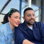 Maguy Bou Ghosn Instagram - تبادل ثقافات وغشمرة.. 🇱🇧🇰🇼😅♥️ @alinajim #ماغي_بو_غصن #علي_نجم #الكويت #لبنان الكويت - Kuwait