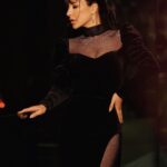 Maguy Bou Ghosn Instagram – Happy New Year 🎉💫 #MaguyBouGhosn | #ماغي_بو_غصن 

سنة خير على الجميع 🤍

Styled by @khalilzein.official 
Dress @tutuskurniatiofficial by @solangel 
📷 @ranifawazofficial 
Hair @haissam.najjar 
Make up @dianaahmadartist Beirut, Lebanon