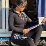 Maguy Bou Ghosn Instagram - On set ☀️🎬 #ع_أمل @eaglefilmsprod ‎#رمضان #ماغي_بو_غصن Beirut, Lebanon