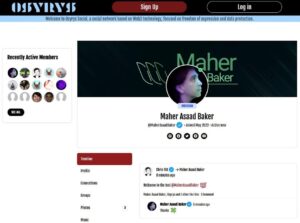 Maher Asaad Baker Instagram - Osyrys, is a new social network based on Web3 technology, currently in a public test.
@christdlofficial